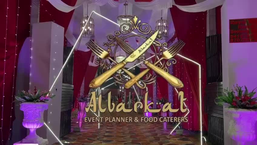 Al Barkat special catering presentation and service